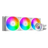Cooler procesor cu lichid ID-Cooling FX360 Infinity White iluminare aRGB