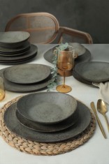 Keramika Set de vesela - Stella - 18 bucăți - 6 persoane - Stoneware
