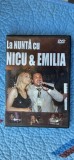 DVD original La NUNTĂ cu NICU &amp; EMILIA album de muzică de petrecere lansat de Nicu Paleru și Emilia Ghinescu.