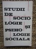 STUDII DE SOCIOLOGIE SI PSIHOLOGIE SOCIALA-PETRU BERAR, PETRU PANZARU