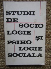 STUDII DE SOCIOLOGIE SI PSIHOLOGIE SOCIALA-PETRU BERAR, PETRU PANZARU