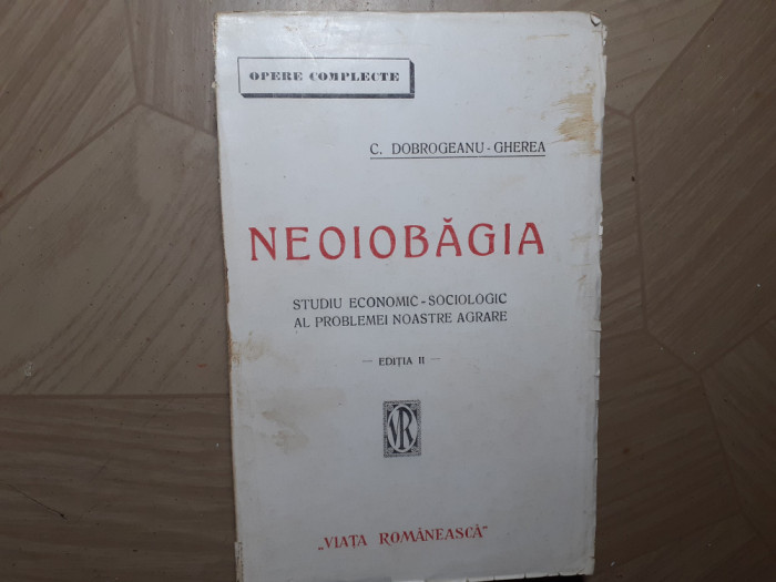 NEOIOBAGIA-C.DOBROGEANU GHEREA-INTERBELICA R2.