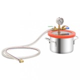 vidaXL Cameră de vid, 3,7 L, oțel inoxidabil 152091