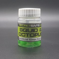 Pop-Up Artificial Secret Baits Squid &amp; Octopus - 10mm - Green (verde)