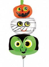 Balon folie mini figurina Halloween Heads, 36 cm, Radar 35923 foto