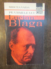 MIRCEA VAIDA - PE URMELE LUI LUCIAN BLAGA foto