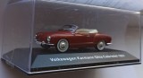 Macheta VW Karmann Ghia Cabriolet 1957 - IXO/Altaya 1/43 Volkswagen, 1:43