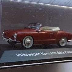 Macheta VW Karmann Ghia Cabriolet 1957 - IXO/Altaya 1/43 Volkswagen