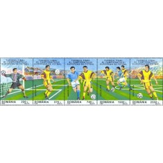 Romania 1996 - C.E. de Fotbal - Anglia, serie neuzata