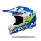 Casca cross Ufo Plast Intrepid S5 albastru/galben/alb