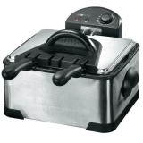 Friteuza Clatronic FR 3195, 4 L, 2000 W, Ionx/Negru