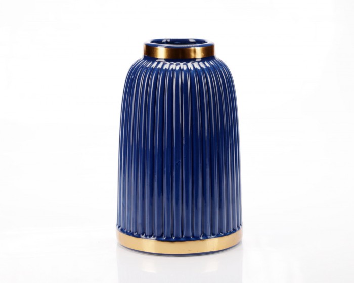 Vaza decorativa &quot;Luxe&quot; albastra ComfortTravel Luggage