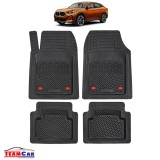 Covorase Auto Tip Tavita TeamCar BMW X2 U10 SUV (2024-2025) Cauciuc Reciclat, Margine Inalta 3cm, Negru