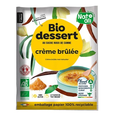 Desert creme brulee, bio, 80g, Nat-ali foto