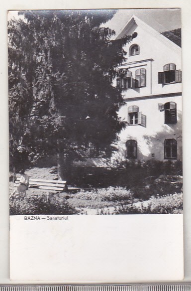 bnk cp Bazna - Sanatoriul - circulata