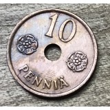 MNDSTR053 Finlanda (curatata) 10 Pennia 1941