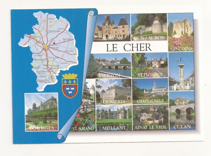 FA22-Carte Postala- FRANTA - Le Cher , circulata