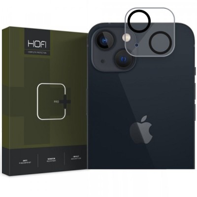Folie de protectie Camera Spate HOFI CAM PRO+ pentru Apple iPhone 14 Plus / 14, Sticla Securizata, Neagra foto