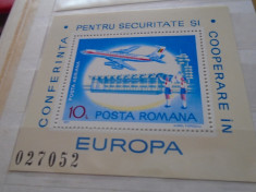 1977 LP 938 CONFERINTA PENTRU SECURITATE SI COOPERARE IN EUROPA foto