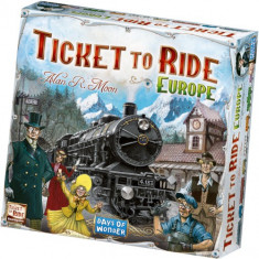 Joc de Societate Ticket to Ride Europe in Limba Romana foto