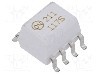 Optocuplor SMD, Tensiune izolatie 2,5kV, 1 canale, SO8, Seria {{Seria producatorului}}, ONSEMI - MOC211M