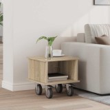 vidaXL Support TV Stejar Sonoma 37 x 35 x 35 cm Lemn compozit 891050