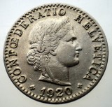 1.570 ELVETIA 20 RAPPEN 1920 B NICHEL