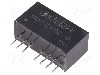 Convertor de tensiune, DC-DC, intrare 18...36V DC, iesire 5V DC, putere 3W, AIMTEC - AM3G-2405D-NZ