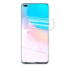 Folie de protectie compatibila cu huawei nova 8i, flexible, silicon, protectie completa,instalare usoara, full glue,hydrogel htpmagA?, transparenta foto