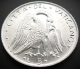Cumpara ieftin Moneda 5 LIRE - VATICAN, anul 1975 * cod 1721 - Papa Paul VI-lea = UNC, Europa