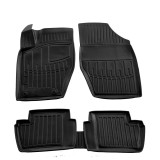 Cumpara ieftin Set Covorase Auto Cauciuc Umbrella pentru Peugeot 307 (2001-2008) TPE Negru