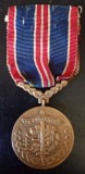 Medalie Cehoslovacă Pravda Vitezi WW 2 , 1939 acordată și militarilor rom&acirc;ni