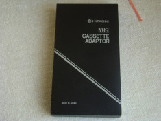 Adaptor Caseta Video tip VHS?C la VHS - HITACHI Japan foto