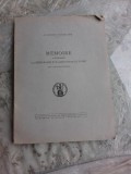 MEMOIRE CONCERNANT LA BESSARABIE ET LA BUCOVINE DU NORD (CARTE IN LIMBA FRANCEZA)