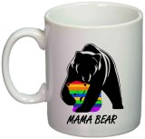 Cana alba personalizata &quot;Mama Bear&quot;, INOVATIX&reg;. 330ml, Oem