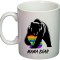 Cana alba personalizata &quot;Mama Bear&quot;, INOVATIX&reg;. 330ml