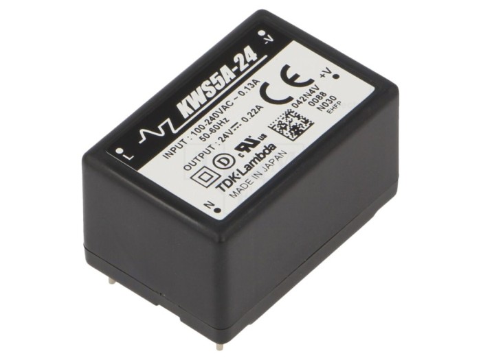 Convertor AC/DC 24V 5.3W