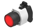Comutator apăsare 22mm EAO roșu IP65 poziție stabilă