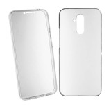 Husa Policarbonat 360&deg; (Fata&amp;Spate) pentru Huawei Mate 20 Lite, Transparent, forcell