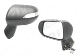 Oglinda exterioara Honda Jazz/Fit (Gd), 2005-10.2008, Stanga, reglare electrica; carcasa neagra, grunduit; geam convex; cromat; cu semnalizare, View