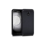 Husa pentru Samsung Galaxy J3 (2017), Silicon, Negru, 42298.01