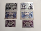 AUSTRO-UNGARIA-SET DE 3 BANCNOTE-10 COROANE 1900,50 COROANE 1902,100 COROANE (REPLICI/REPRODUCERI/SUVENIR) POLIMER (PLASTIC) PLACATA CU ARGINT 999&permil;