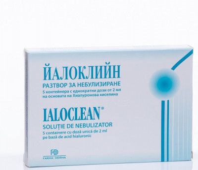 Ialoclean solutie nebulizator 5 fiole x 2ml foto