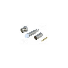 Conector FME, mama, pentru cablu B9907, KX15, RG58C/U, RG141, URM43 - 1-1337552-0