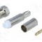 Conector FME, mama, pentru cablu B9907, KX15, RG58C/U, RG141, URM43 - 1-1337552-0
