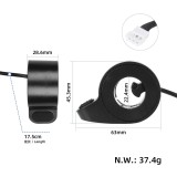 Kit Controller 36V + Display Bluetooth + Acceleratie + Far + Stop pentru Ninebot Segway G30 Max &ndash; Set Complet