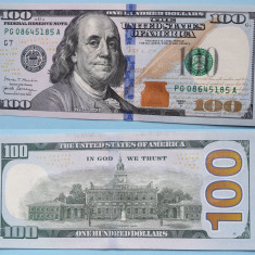 USA SUA █ bancnota █ 100 Dollars █ 2017A █ P-548 █ G7 Chicago █ UNC necirculata