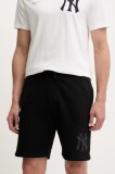 47 brand pantaloni scurți MLB New York Yankees culoarea negru, BB017PEMIHS615126JK