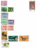Germania democrata - Marci diverse (13 buc.), 1973-1979 - valori obliterate