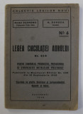LEGEA CIRCULATIEI AURULUI NR. 638 , PENTRU CONTROLUL PRODUCTIEI , PRELUCRARII SI CIRCULATIEI METALELOR PRETIOASE , 1946
